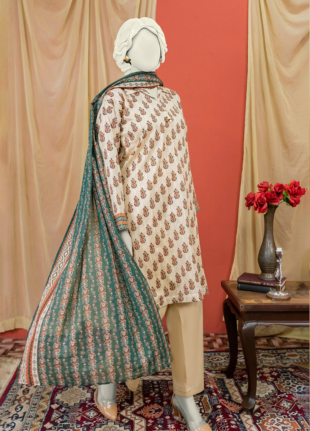 Narmin by Narkin Printed Lawn Suits Unstitched 3 Piece Suit NBN25US NUSL3248 - Summer Collection