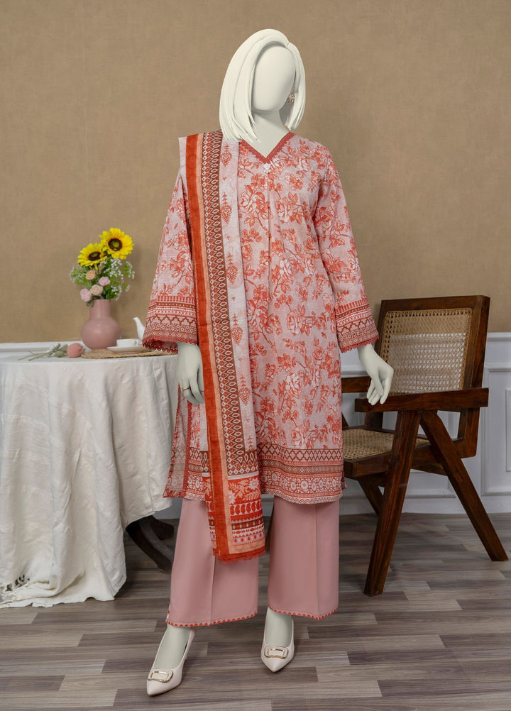 Narmin by Narkin Printed Lawn Suits Unstitched 3 Piece Suit NBN25US NUSL3258 - Summer Collection