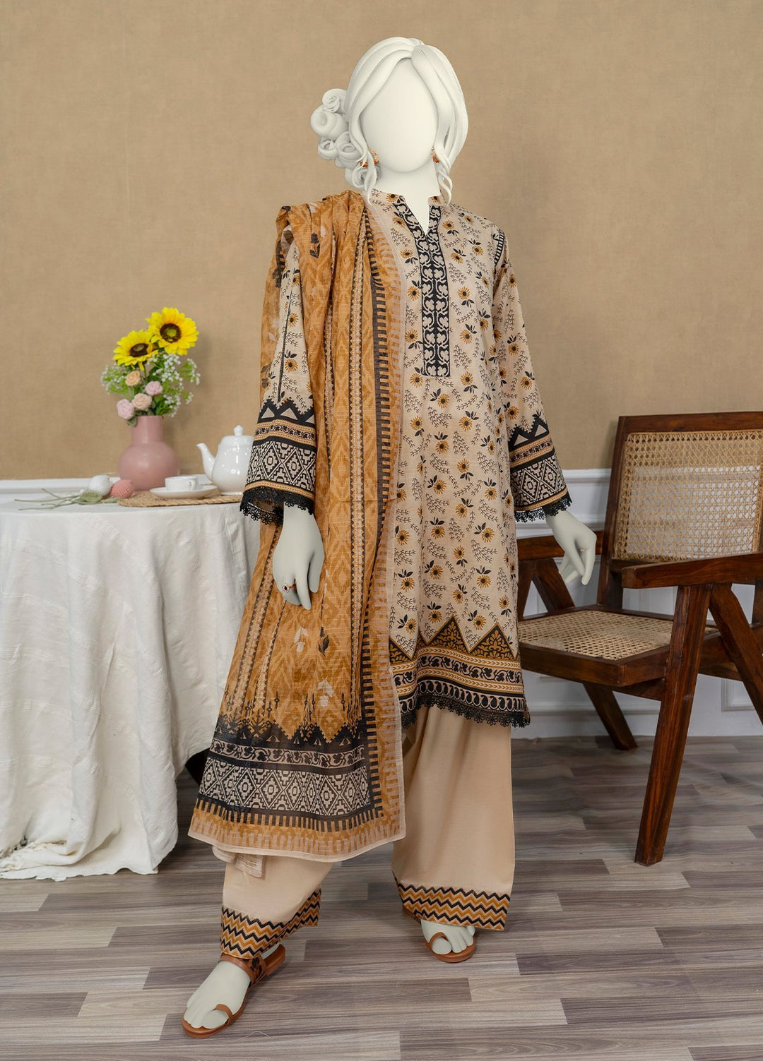 Narmin by Narkin Printed Lawn Suits Unstitched 3 Piece Suit NBN25US NUSL3259 - Summer Collection