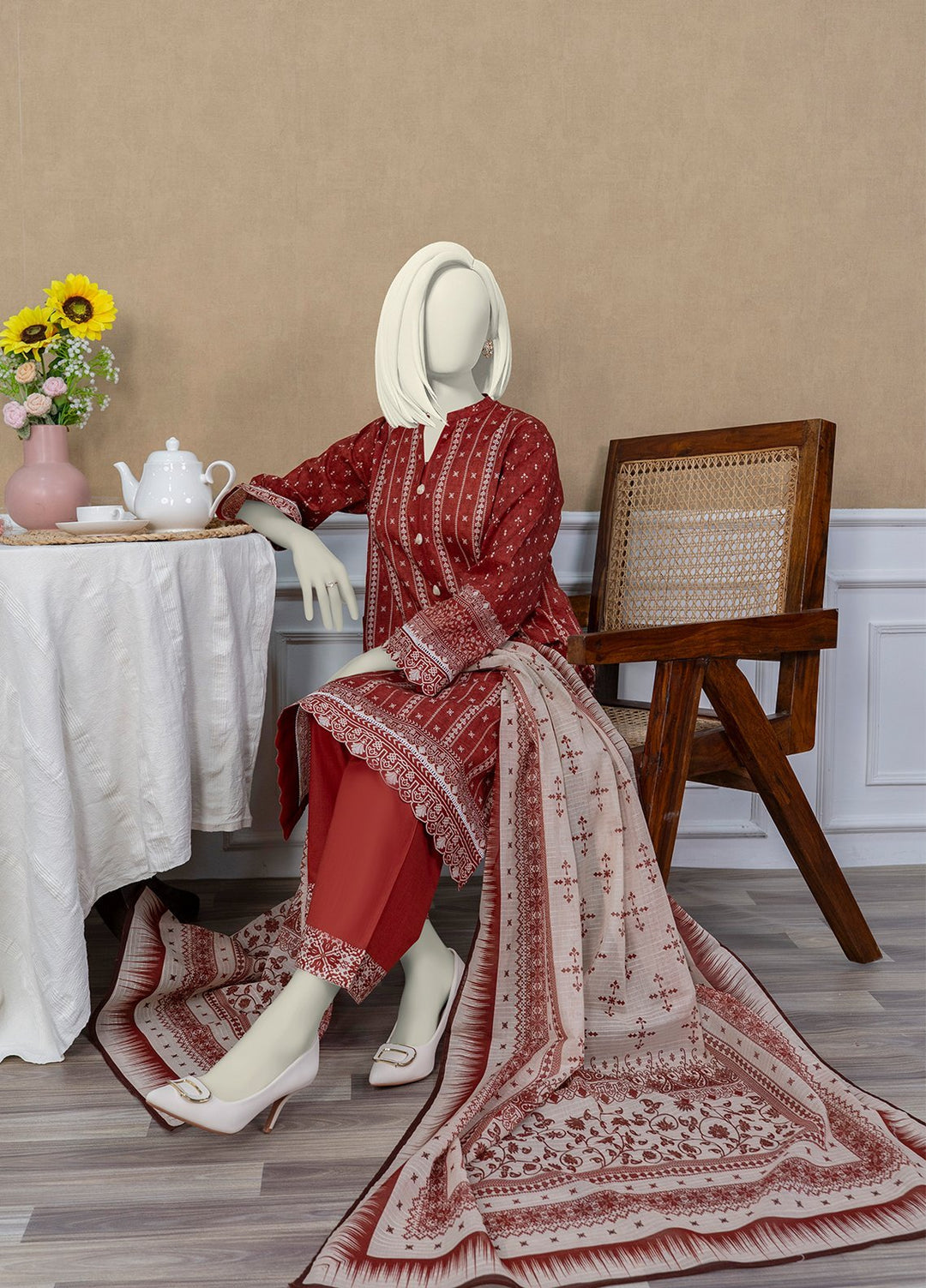 Narmin by Narkin Printed Lawn Suits Unstitched 3 Piece Suit NBN25US NUSL3260 - Summer Collection