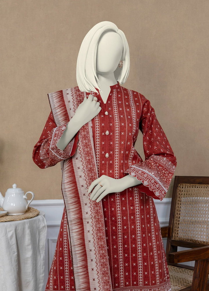 Narmin by Narkin Printed Lawn Suits Unstitched 3 Piece Suit NBN25US NUSL3260 - Summer Collection