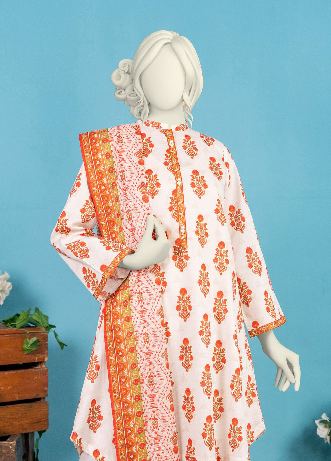 Narmin by Narkin Printed Lawn Suits Unstitched 3 Piece Suit NBN25US NUSL3261 - Summer Collection
