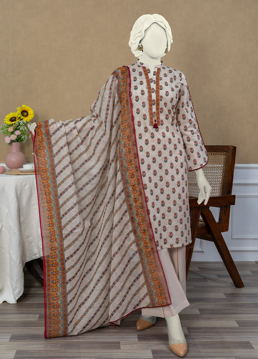 Narmin by Narkin Printed Lawn Suits Unstitched 3 Piece Suit NBN25US NUSL3266 - Summer Collection