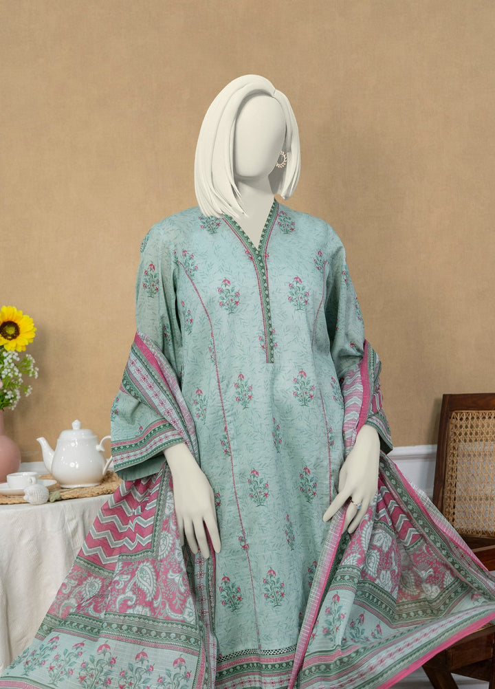 Narmin by Narkin Printed Lawn Suits Unstitched 3 Piece Suit NBN25US NUSL3267 - Summer Collection