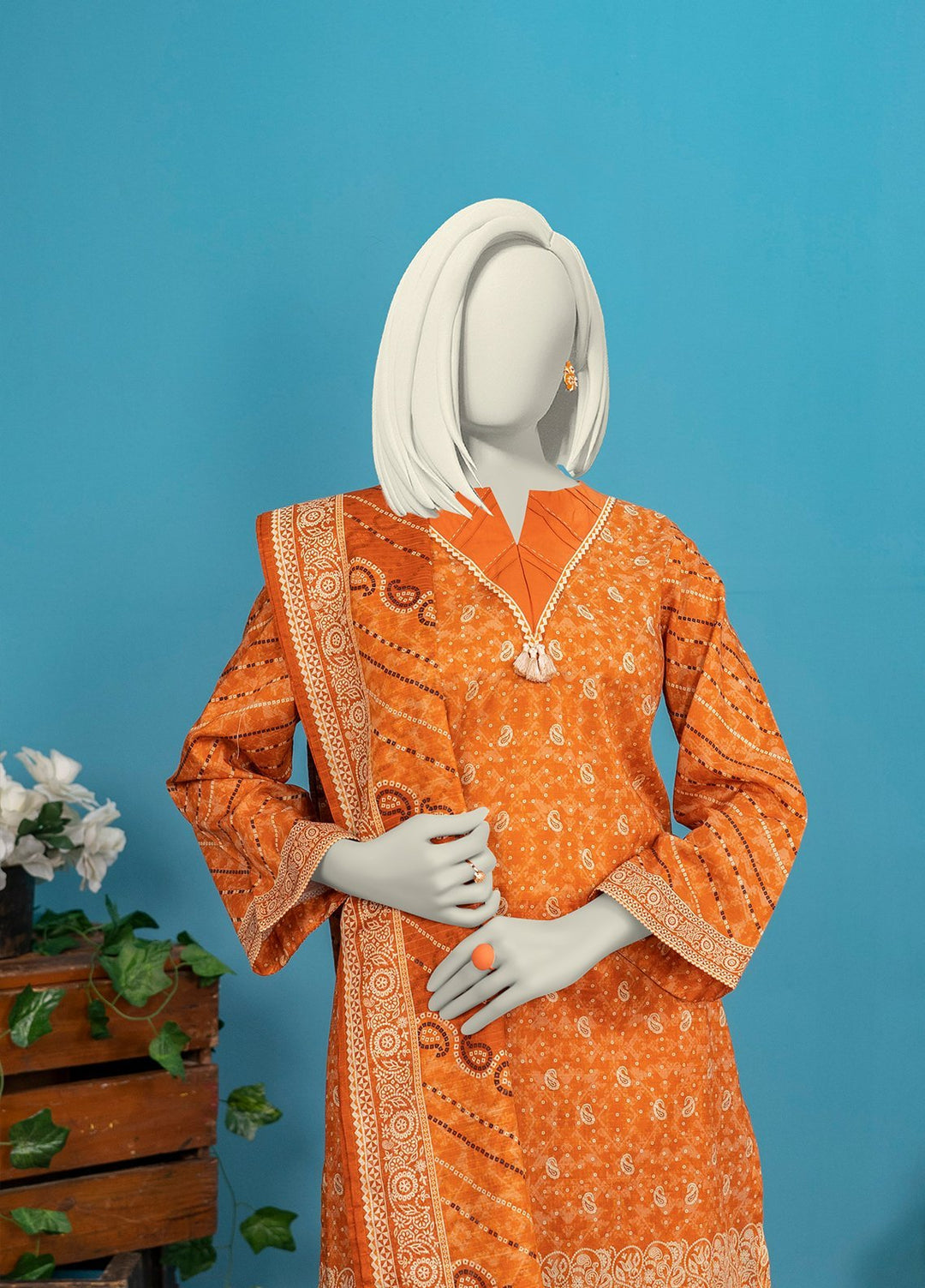 Narmin by Narkin Printed Lawn Suits Unstitched 3 Piece Suit NBN25US NUSL3280 - Summer Collection