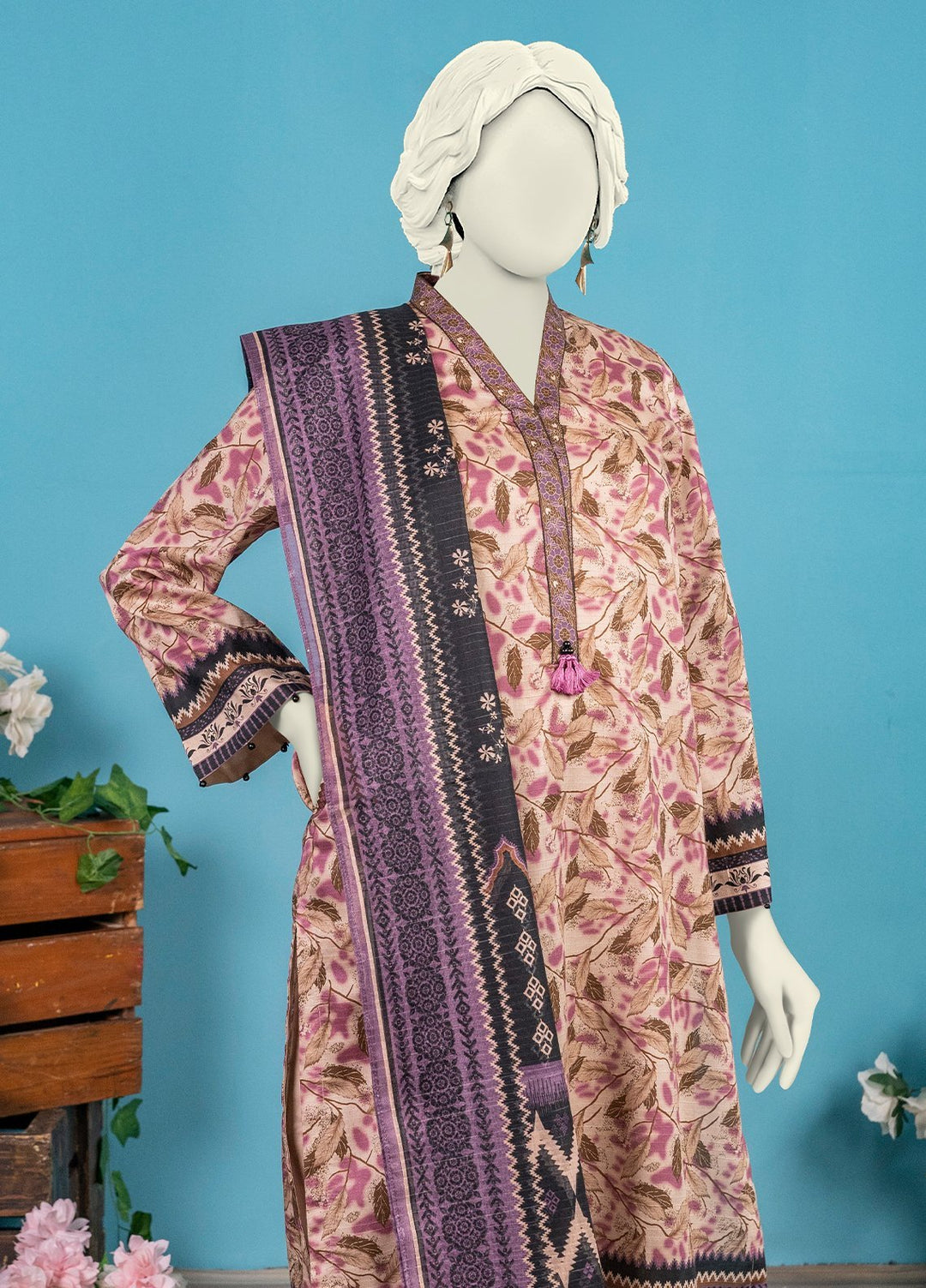 Narmin by Narkin Printed Lawn Suits Unstitched 3 Piece Suit NBN25US NUSL3281 - Summer Collection