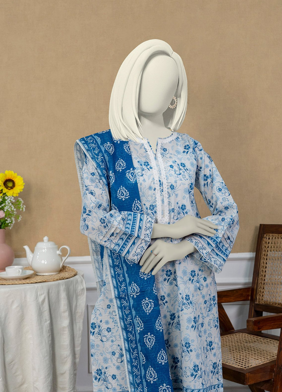 Narmin by Narkin Printed Lawn Suits Unstitched 3 Piece Suit NBN25US NUSL3285 - Summer Collection