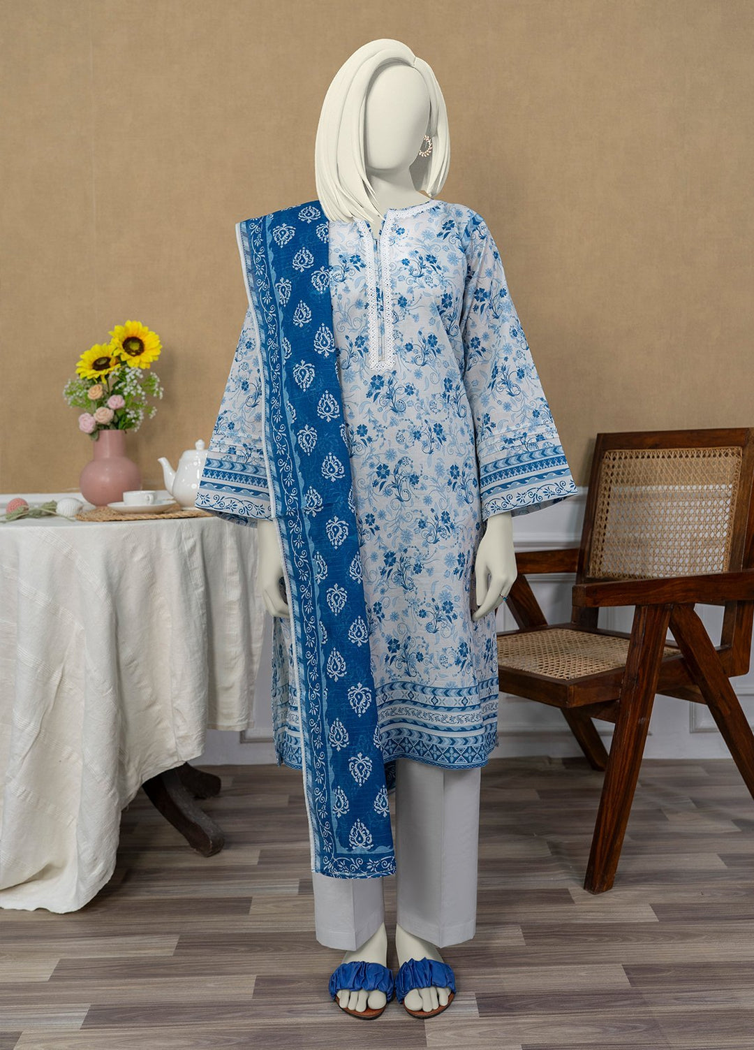 Narmin by Narkin Printed Lawn Suits Unstitched 3 Piece Suit NBN25US NUSL3285 - Summer Collection