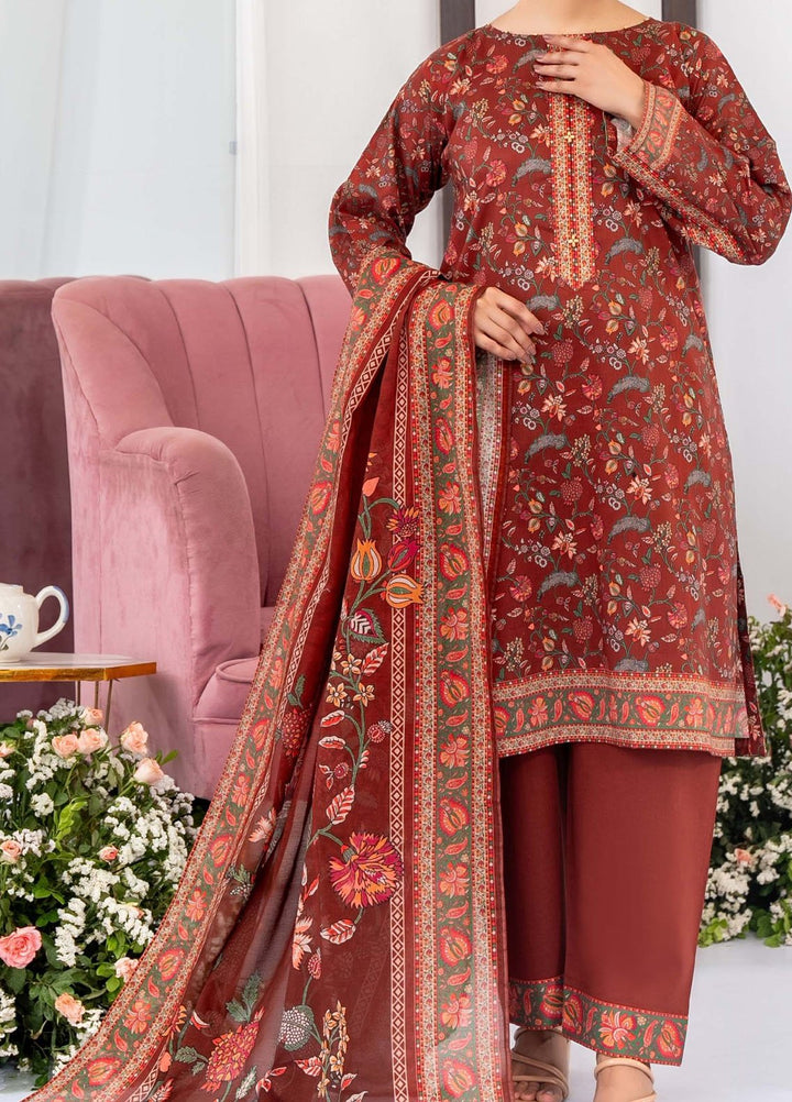 Narmin by Narkins Printed Lawn Suits Unstitched 3 Piece NBN25PL Nusl 3335 - Summer Collection