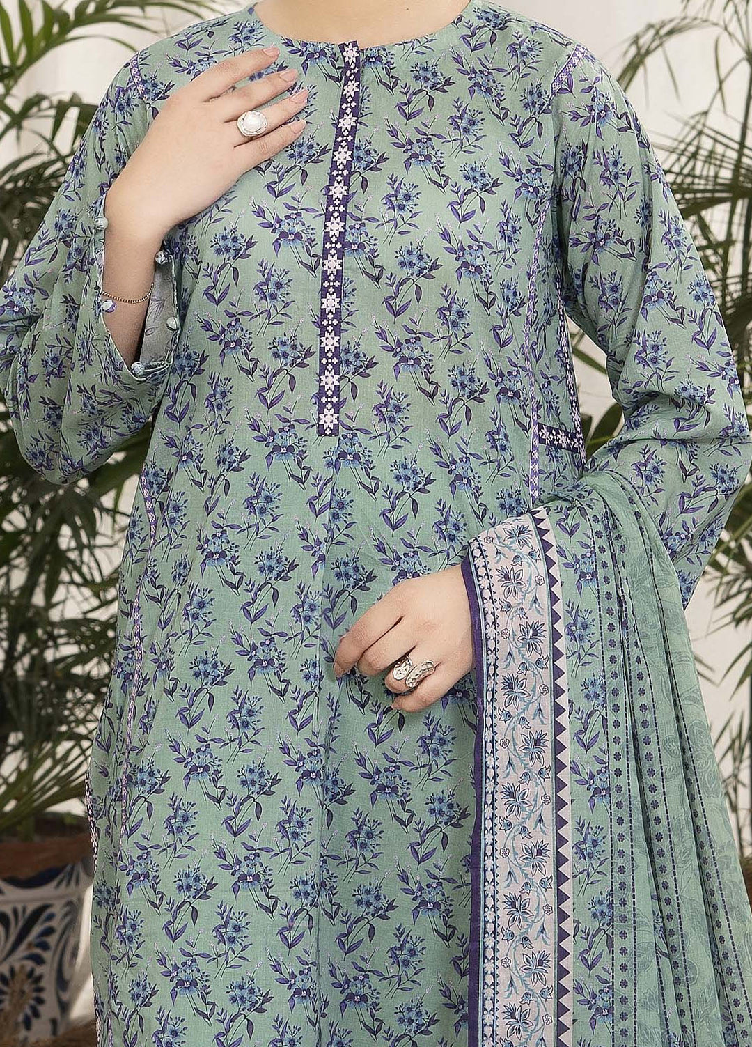 Narmin by Narkins Printed Lawn Suits Unstitched 3 Piece Nusl 3316 - Summer Collection