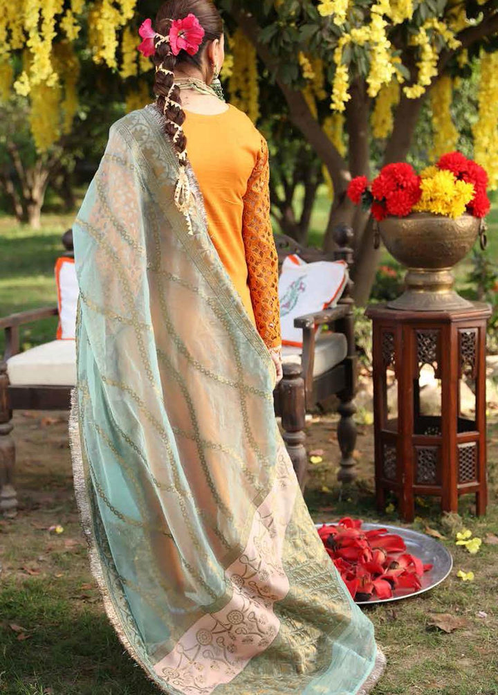 Nauratan By Nureh Embroidered Lawn Suits Unstitched 3 Piece NU22N NF-26 - Festive Collection
