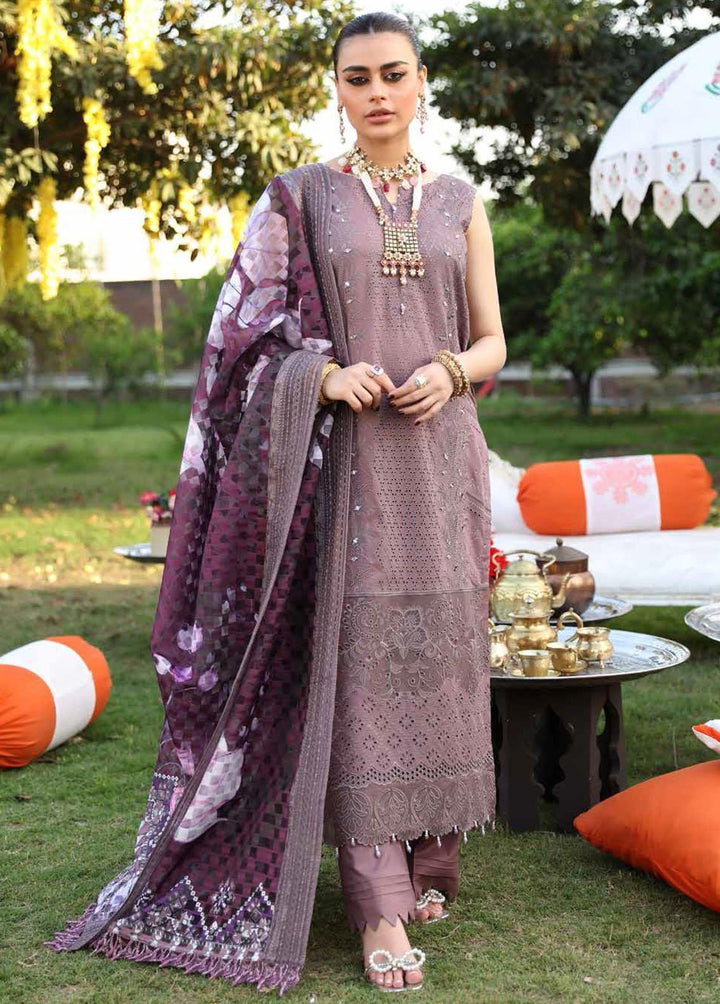 Nauratan By Nureh Embroidered Lawn Suits Unstitched 3 Piece NU22N NF-31 - Festive Collection