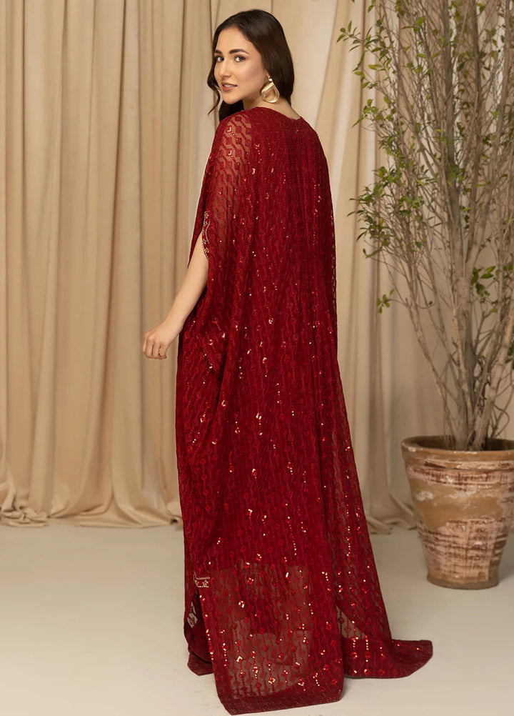 Nawabzadi By Meeral Embroidered Chiffon Suit Unstitched 2 Piece MRL24N Panache - Formals Collection