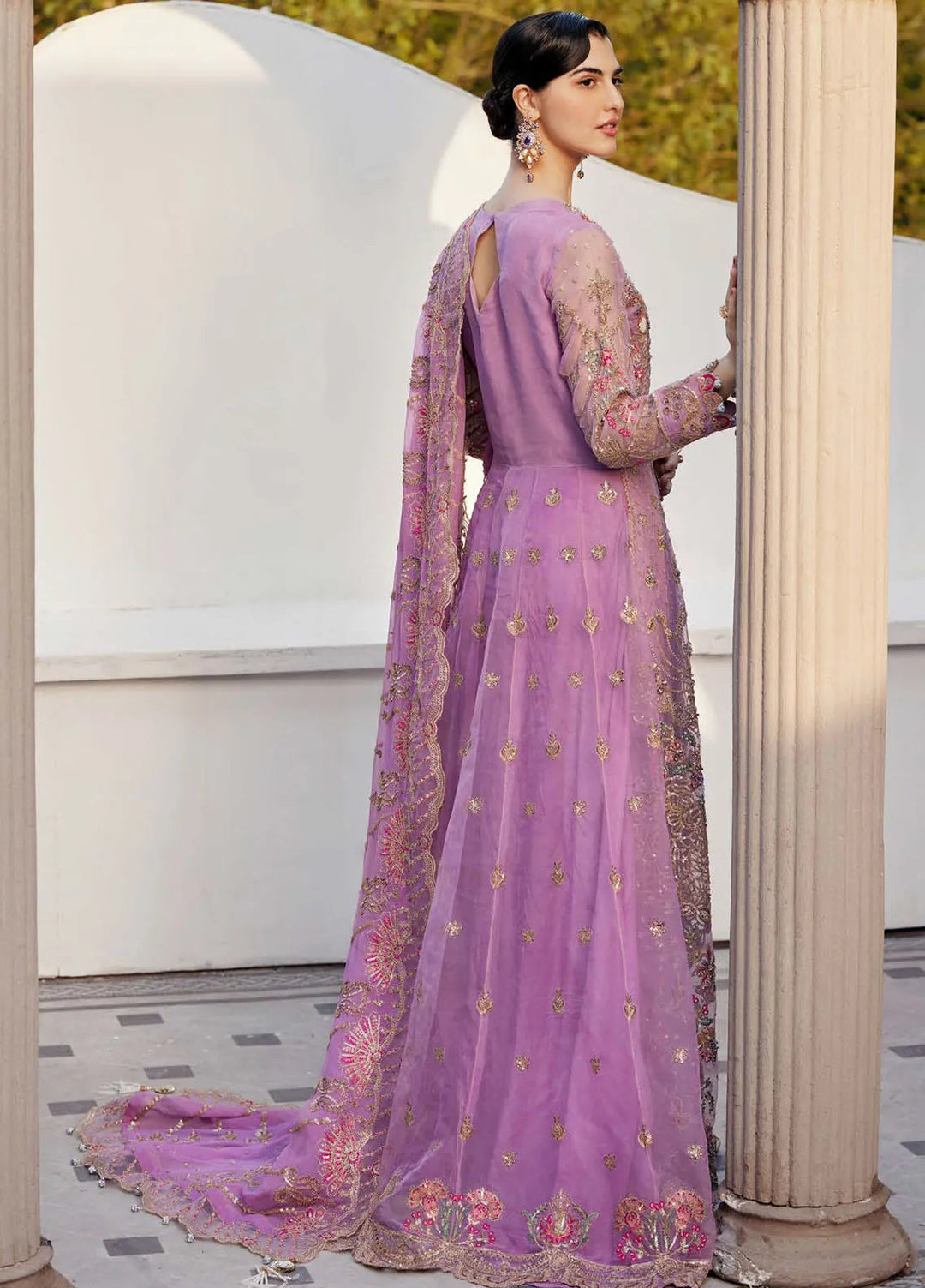 Nawabzadi by Emaan Adeel Embroidered Organza Suits Unstitched 3 Piece EA24N Giti - Formals Collection