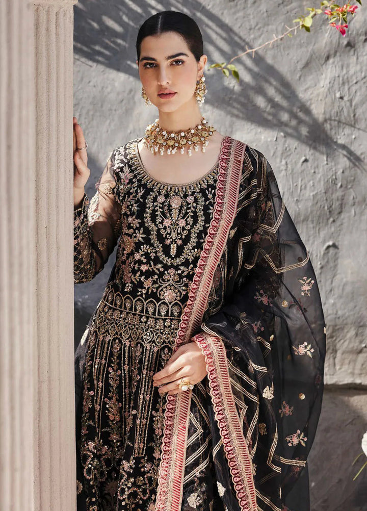 Nawabzadi by Emaan Adeel Embroidered Organza Suits Unstitched 3 Piece EA24N Maanvi - Formals Collection