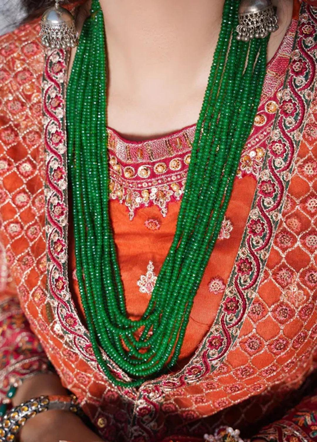 Naya Mausam by Gulnoor Pret Embroidered Bereze Net 3 Piece Suit Mantra