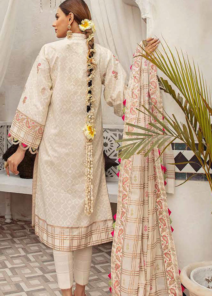 Nayaab By Gul Ahmed Printed Lawn Suits Unstitched 3 Piece GA22N CL-22127 - Summer Collection