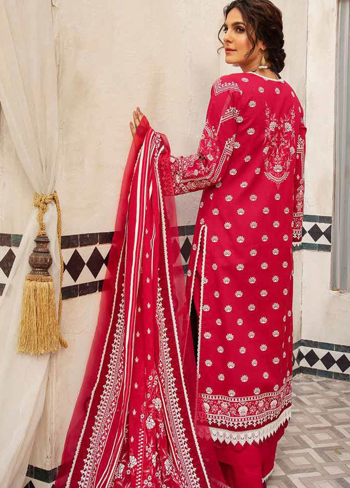 Nayaab By Gul Ahmed Printed Dobby Suits Unstitched 3 Piece GA22N DB-22005A - Summer Collection