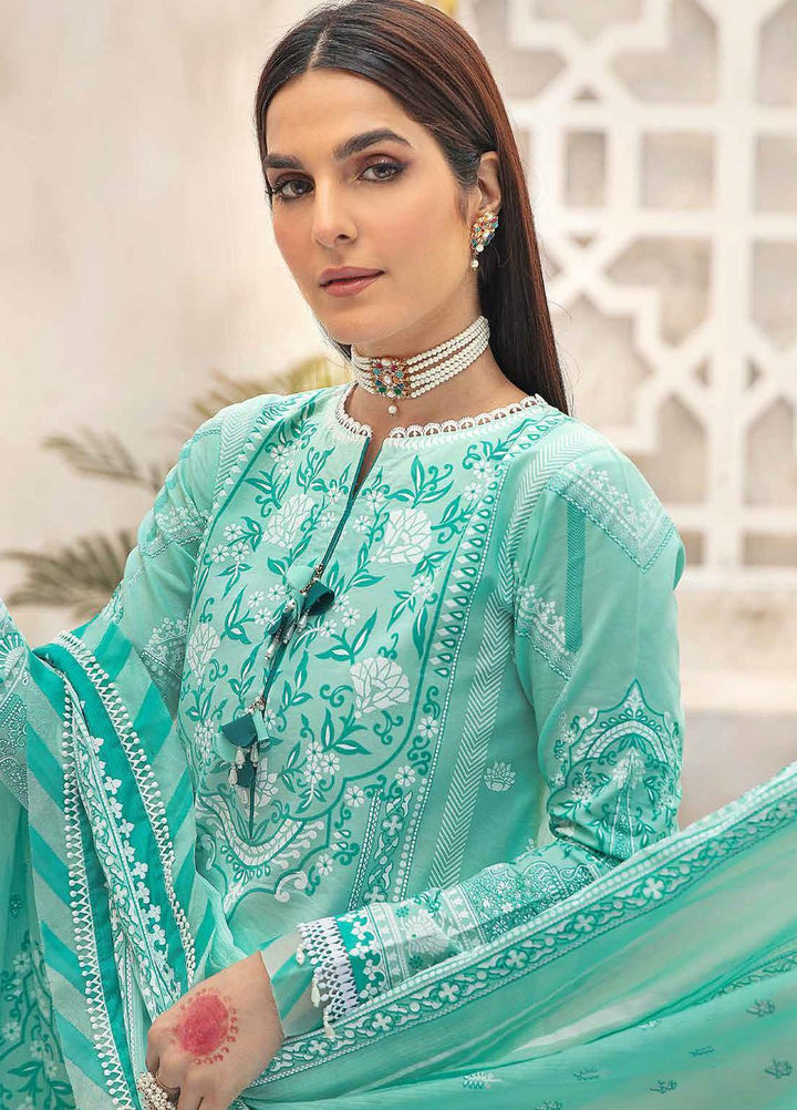 Nayaab By Gul Ahmed Printed Dobby Suits Unstitched 3 Piece GA22N DB-22005B - Summer Collection