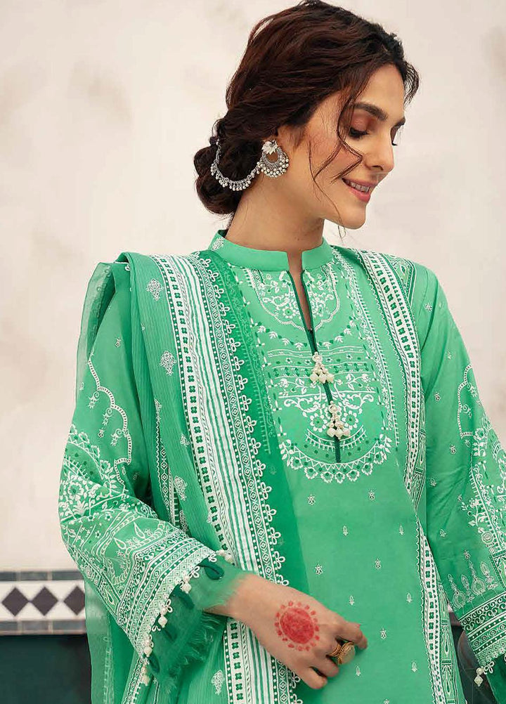 Nayaab By Gul Ahmed Printed Dobby Suits Unstitched 3 Piece GA22N DB-22006A - Summer Collection
