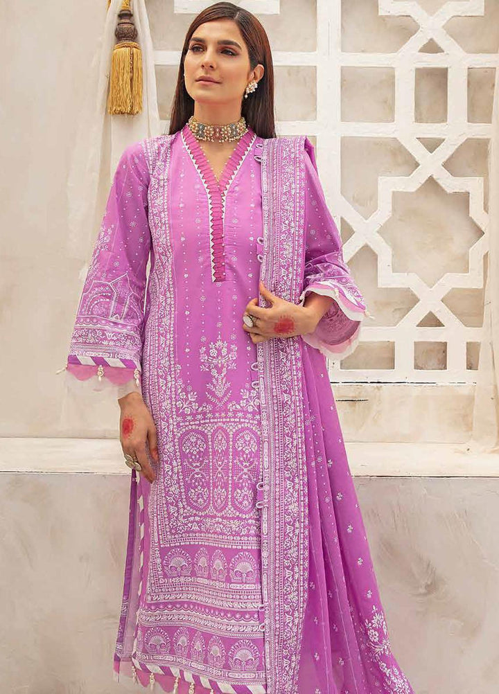 Nayaab By Gul Ahmed Printed Dobby Suits Unstitched 3 Piece GA22N DB-22007B - Summer Collection