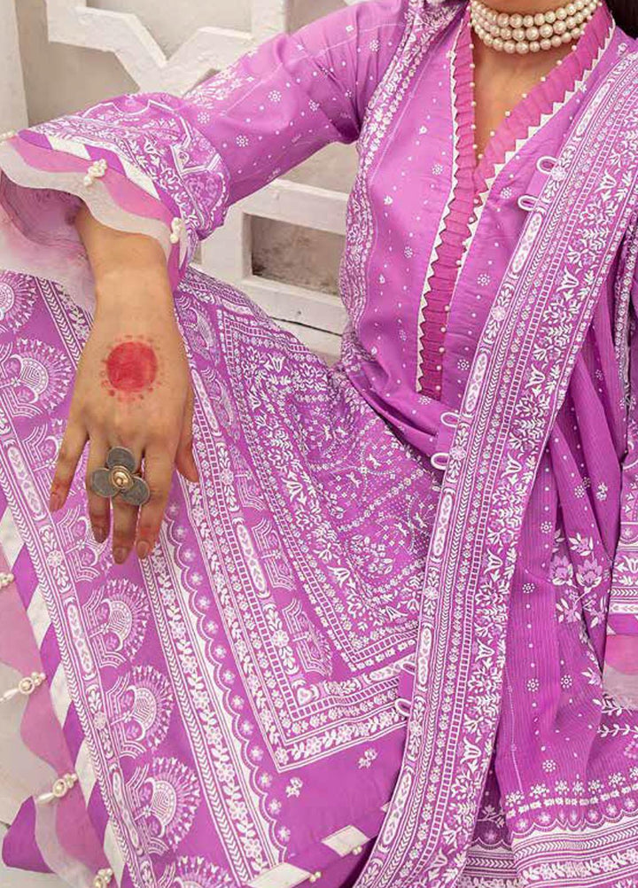 Nayaab By Gul Ahmed Printed Dobby Suits Unstitched 3 Piece GA22N DB-22007B - Summer Collection