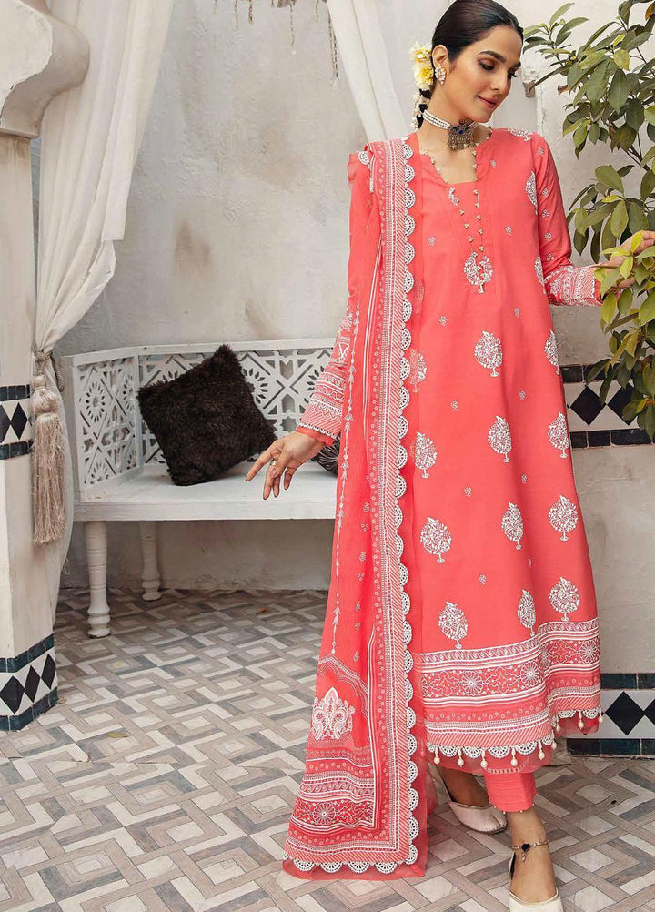 Nayaab By Gul Ahmed Printed Dobby Suits Unstitched 3 Piece GA22N DB-22009B - Summer Collection