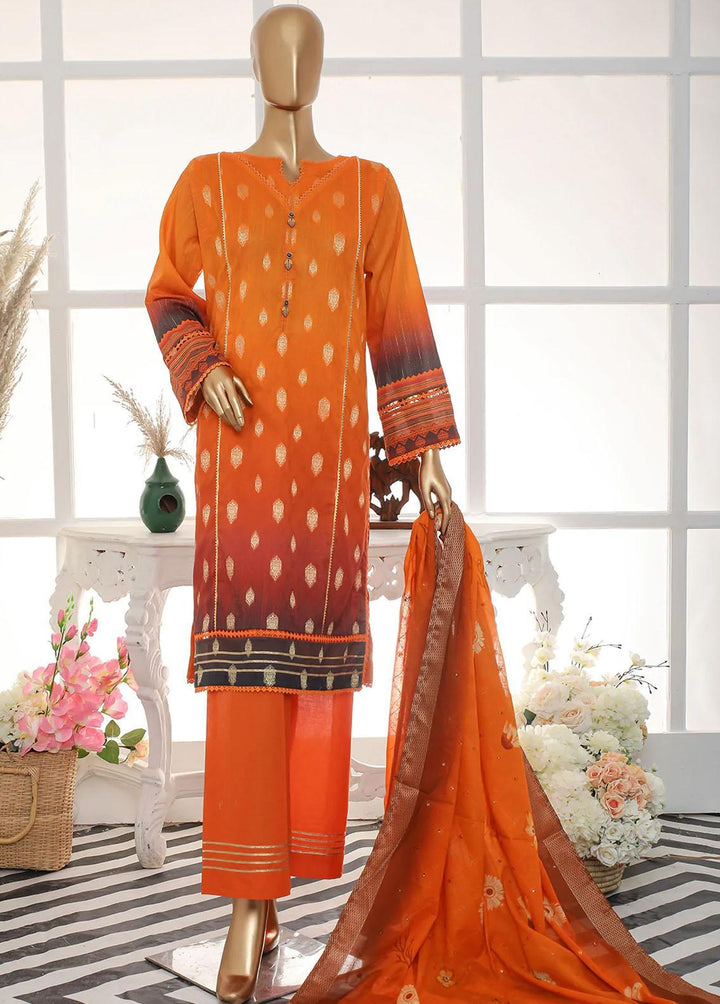 Nayaab By HZ Textiles Embroidered Jacquard Suits Unstitched 3 Piece HZ23N TJ-15982 - Winter Collection