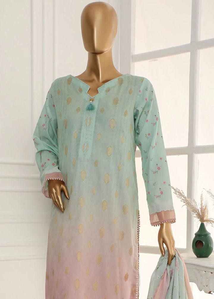 Nayaab By HZ Textiles Embroidered Jacquard Suits Unstitched 3 Piece HZ23N TJ-15988 - Winter Collection