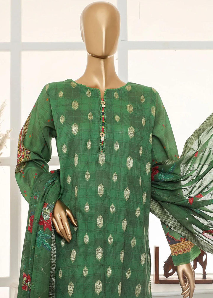 Nayaab By HZ Textiles Embroidered Jacquard Suits Unstitched 3 Piece HZ23N TJ-15989 - Winter Collection