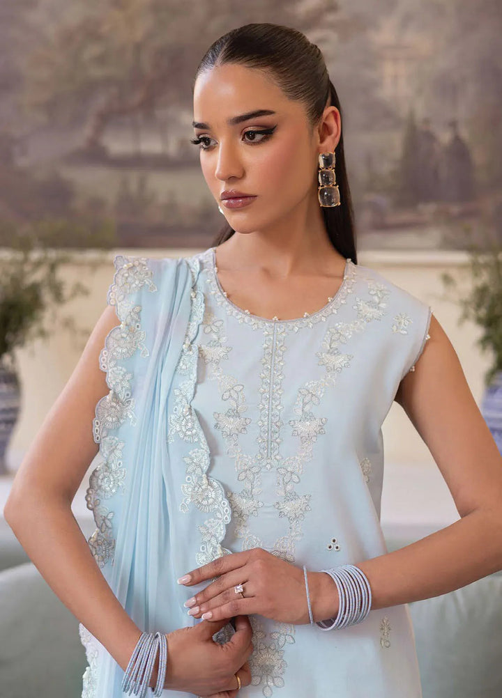 Nayaab by Seran Embroidered Lawn Suits Unstitched 3 Piece SRN25NE D-05 Niha - Festive Collection