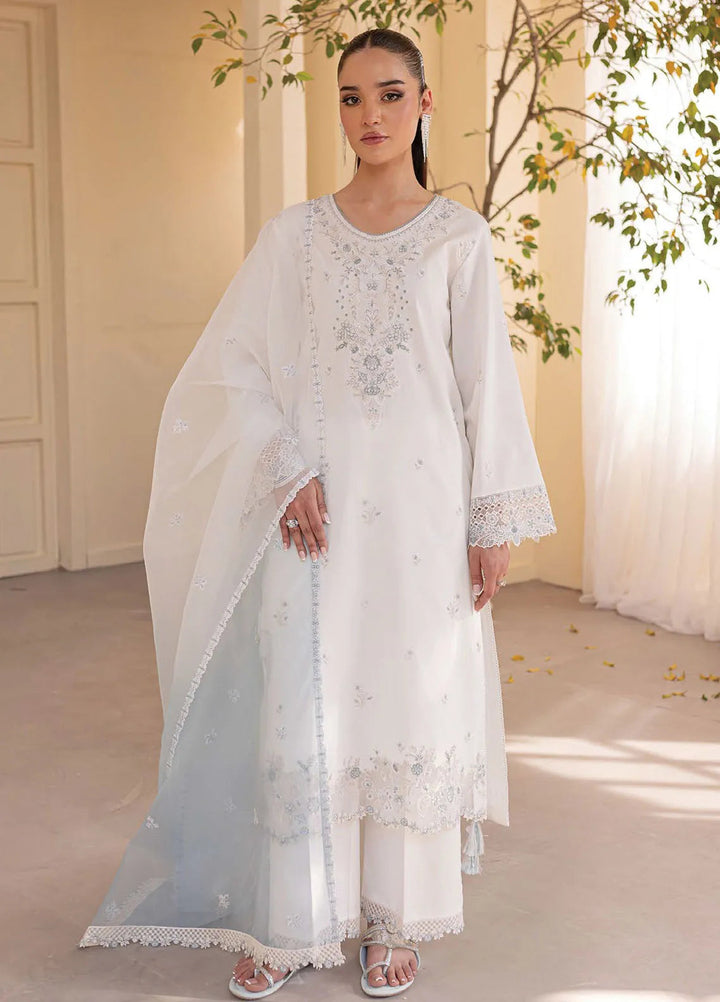 Nayaab by Seran Embroidered Lawn Suits Unstitched 3 Piece SRN25NE D-08 Aira - Festive Collection