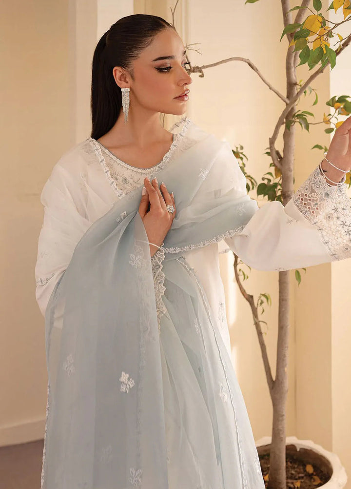 Nayaab by Seran Embroidered Lawn Suits Unstitched 3 Piece SRN25NE D-08 Aira - Festive Collection