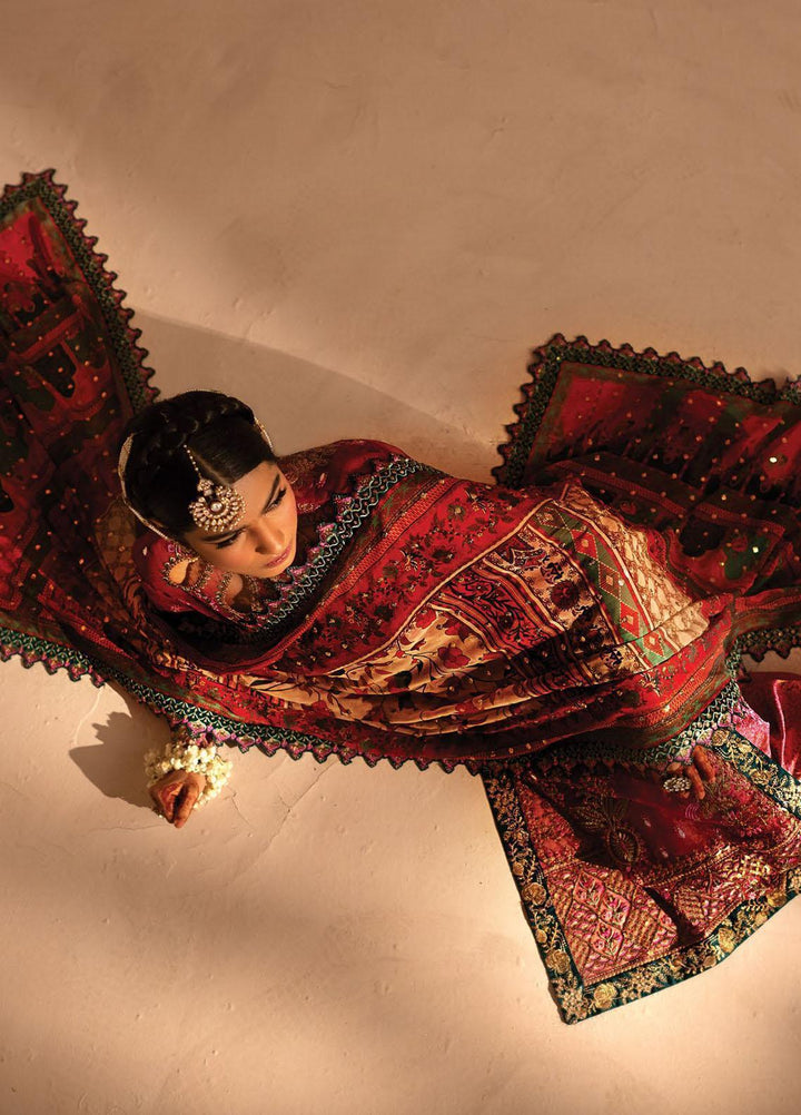 Nayab By Myeesha Embroidered Net Suits Unstitched 4 Piece MYA23N MF23-08 Termeeri - Festive Collection