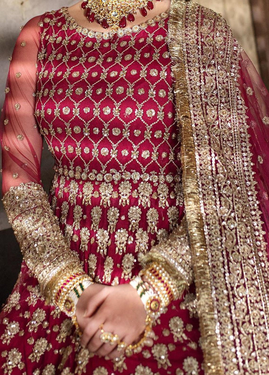 Nayab by Sobia Nazir Embroidered  Suits Unstitched 3 Piece SN22N D-1 - Festive Collection