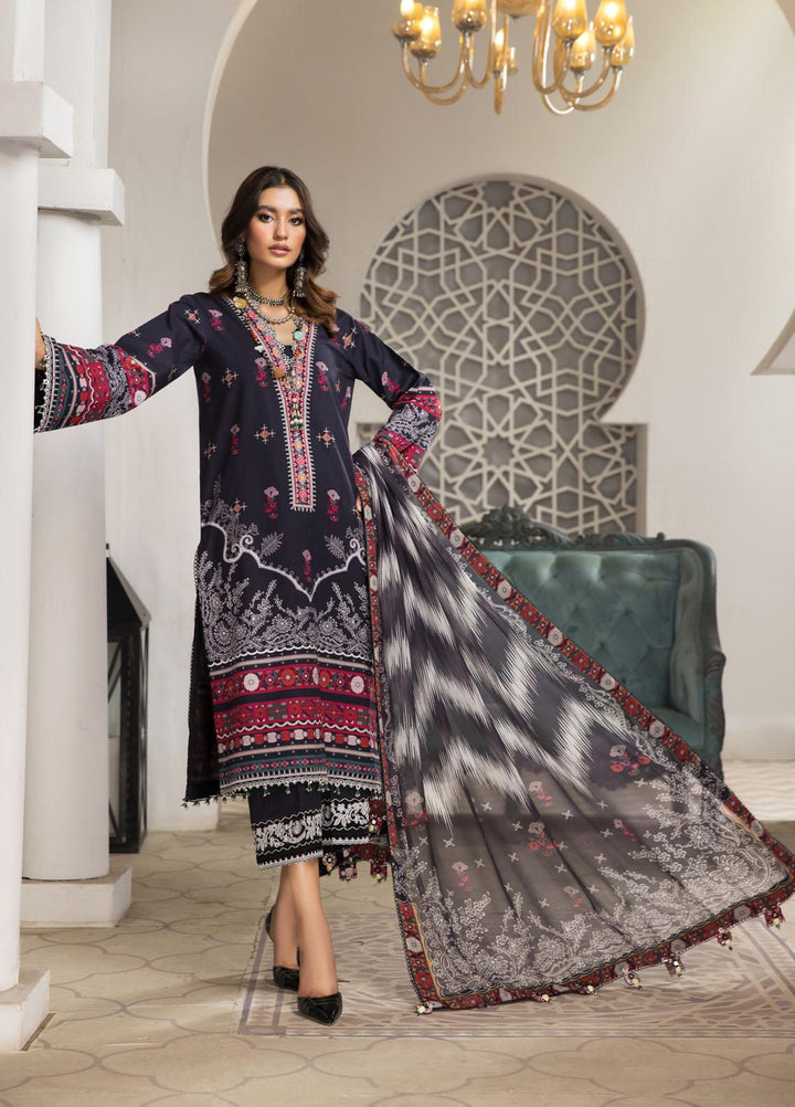 Naz Afreen by Anaya Embroidered Cambric Suits Unstitched 3 Piece AKC22NA AEC22-02 SAMARA - Festive Collection