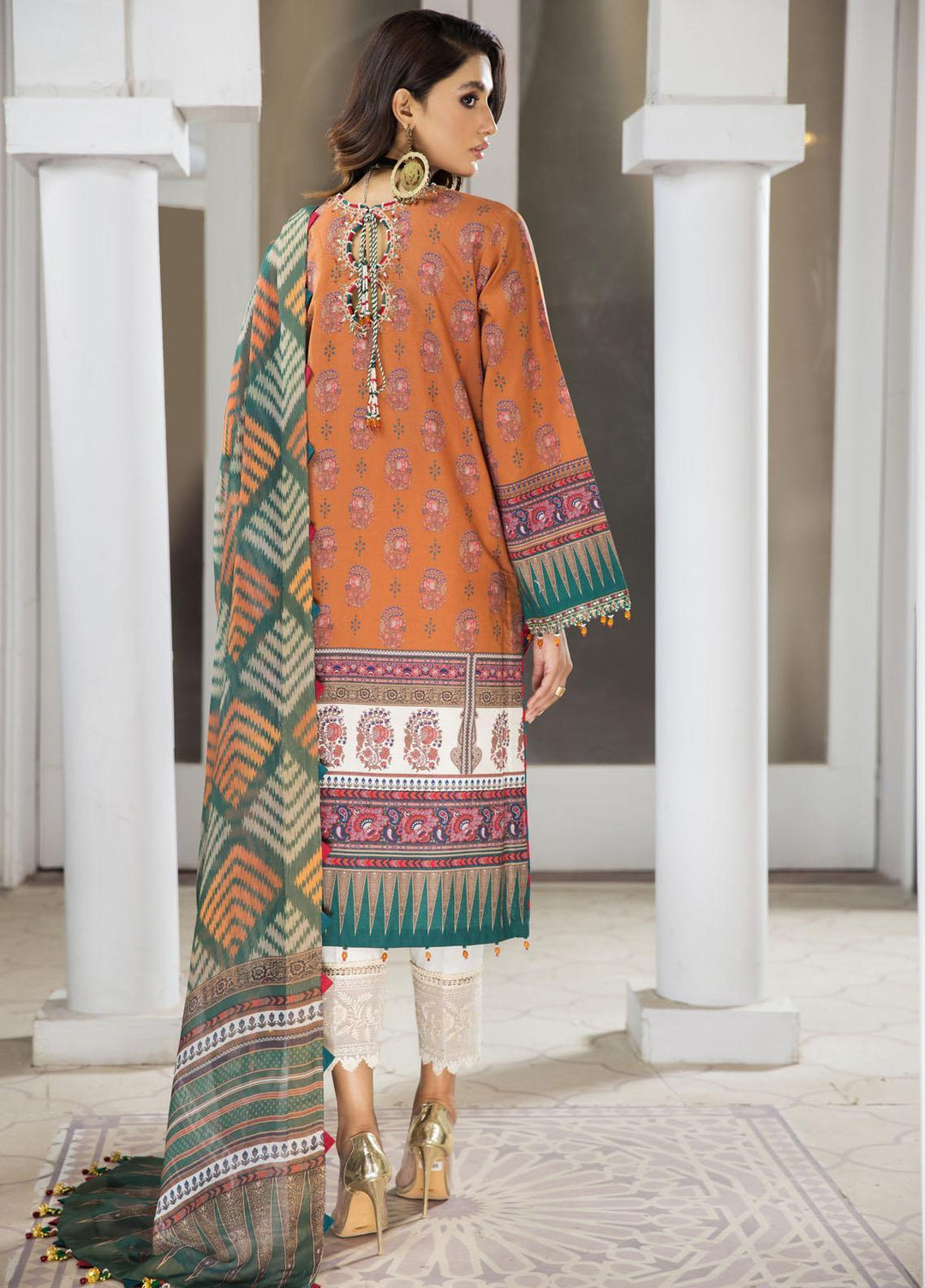Naz Afreen by Anaya Embroidered Cambric Suits Unstitched 3 Piece AKC22NA AEC22-07 AMBREENA - Festive Collection