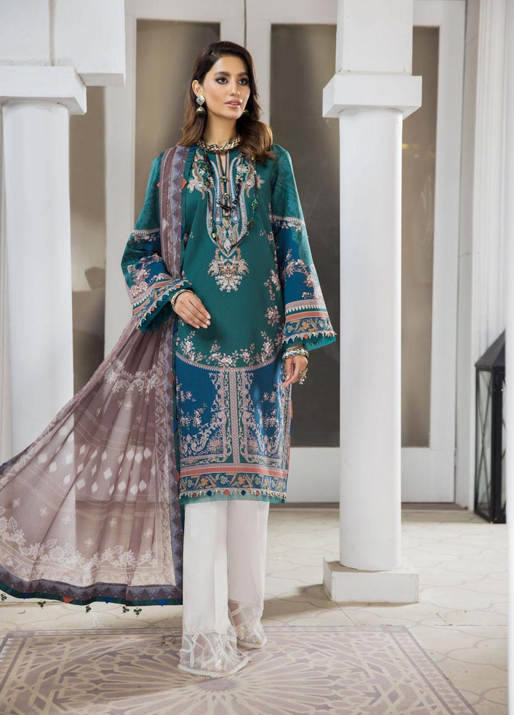 Naz Afreen by Anaya Embroidered Cambric Suits Unstitched 3 Piece AKC22NA AEC22-08 JASMINA - Festive Collection