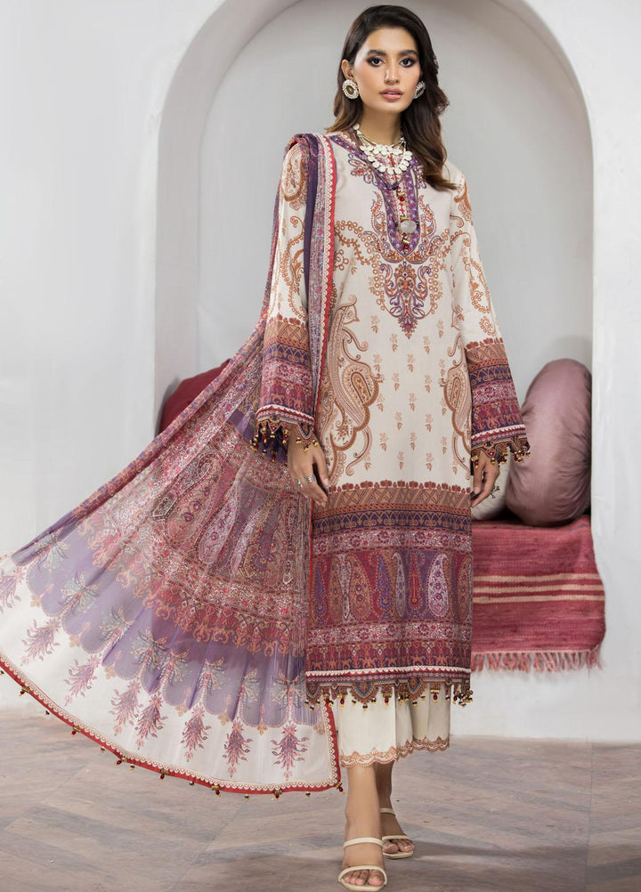 Naz Afreen by Anaya Embroidered Cambric Suits Unstitched 3 Piece AKC22NA AEC22-09 SULEMA - Festive Collection