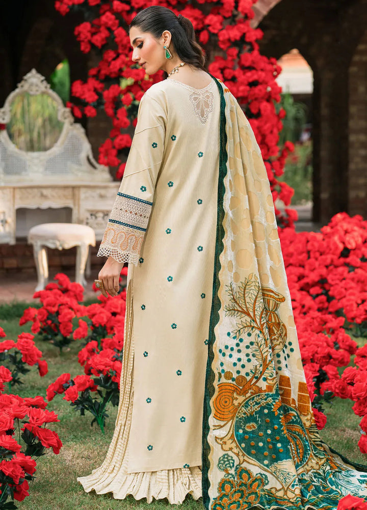 Nazakat By Mahnur Embroidered Corduroy Suit Unstitched 3 Piece MN24N D-13 Zeya - Winter Collection