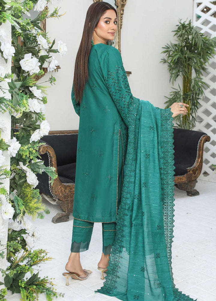 Nazakat By MTF Embroidered Chikankari Suits Unstitched 3 Piece MTF23N 04 - Summer Collection