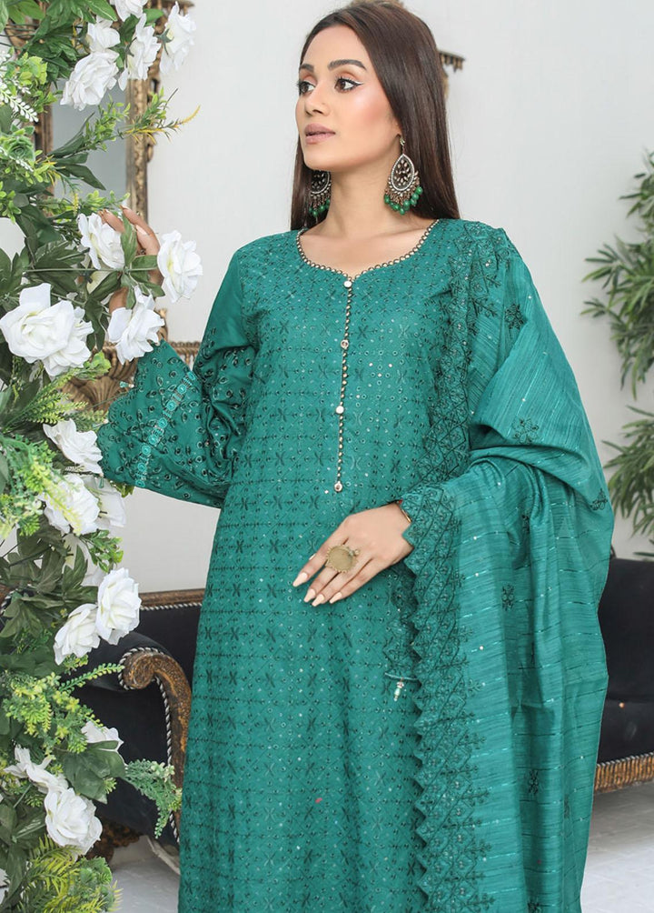 Nazakat By MTF Embroidered Chikankari Suits Unstitched 3 Piece MTF23N 04 - Summer Collection