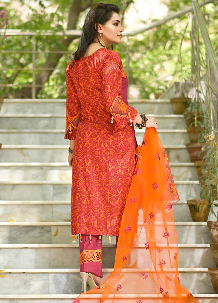 Nazia Malik Chikankari Lawn Suits Unstitched 3 Piece NZM21L 01-Florista - Luxury Collection