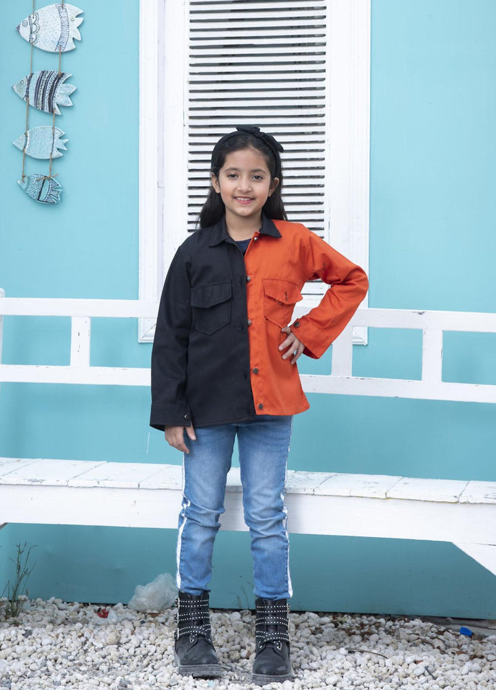 Nazmina Denim Stylish Jackets for Girls -  TDK-10 Two Shades Jackets