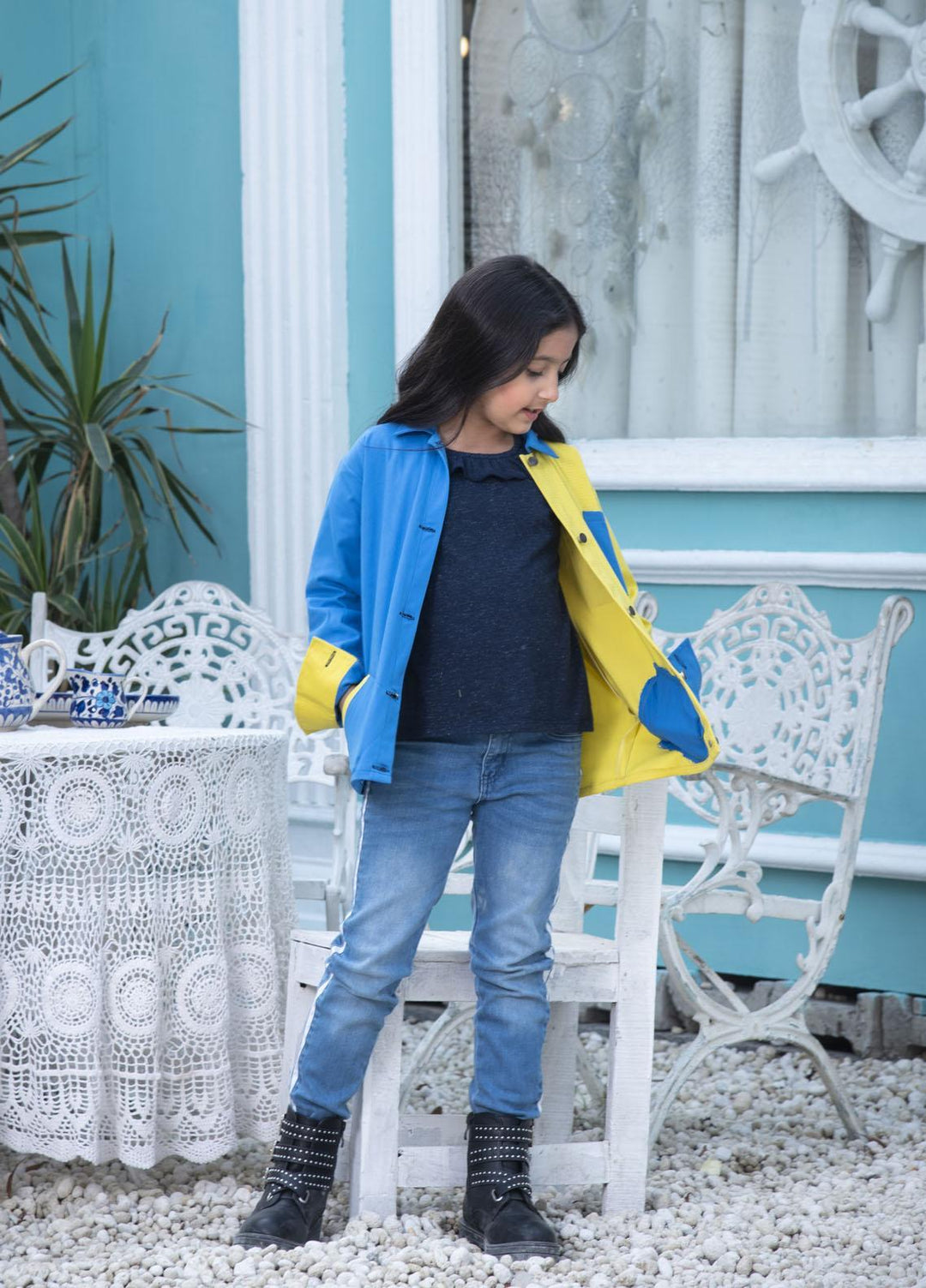 Nazmina Denim Stylish Jackets for Girls -  TDK-09 Twin jacket