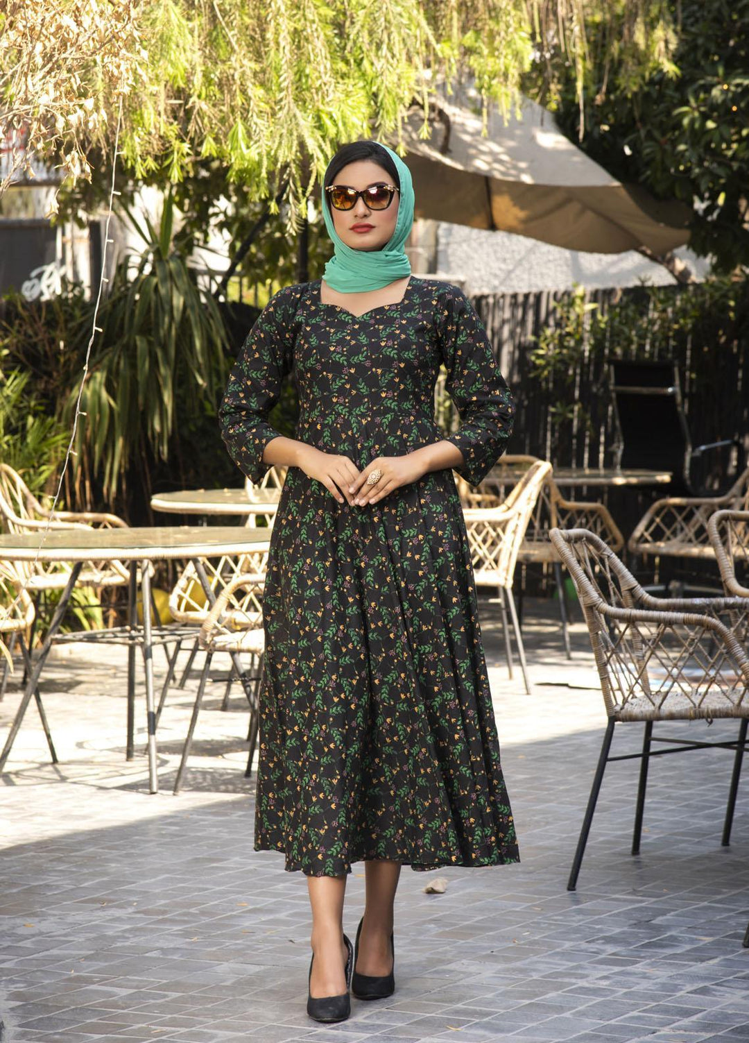 Nazmina Pret  Lawn Western Dress FR-600 SUMMER BLOOM