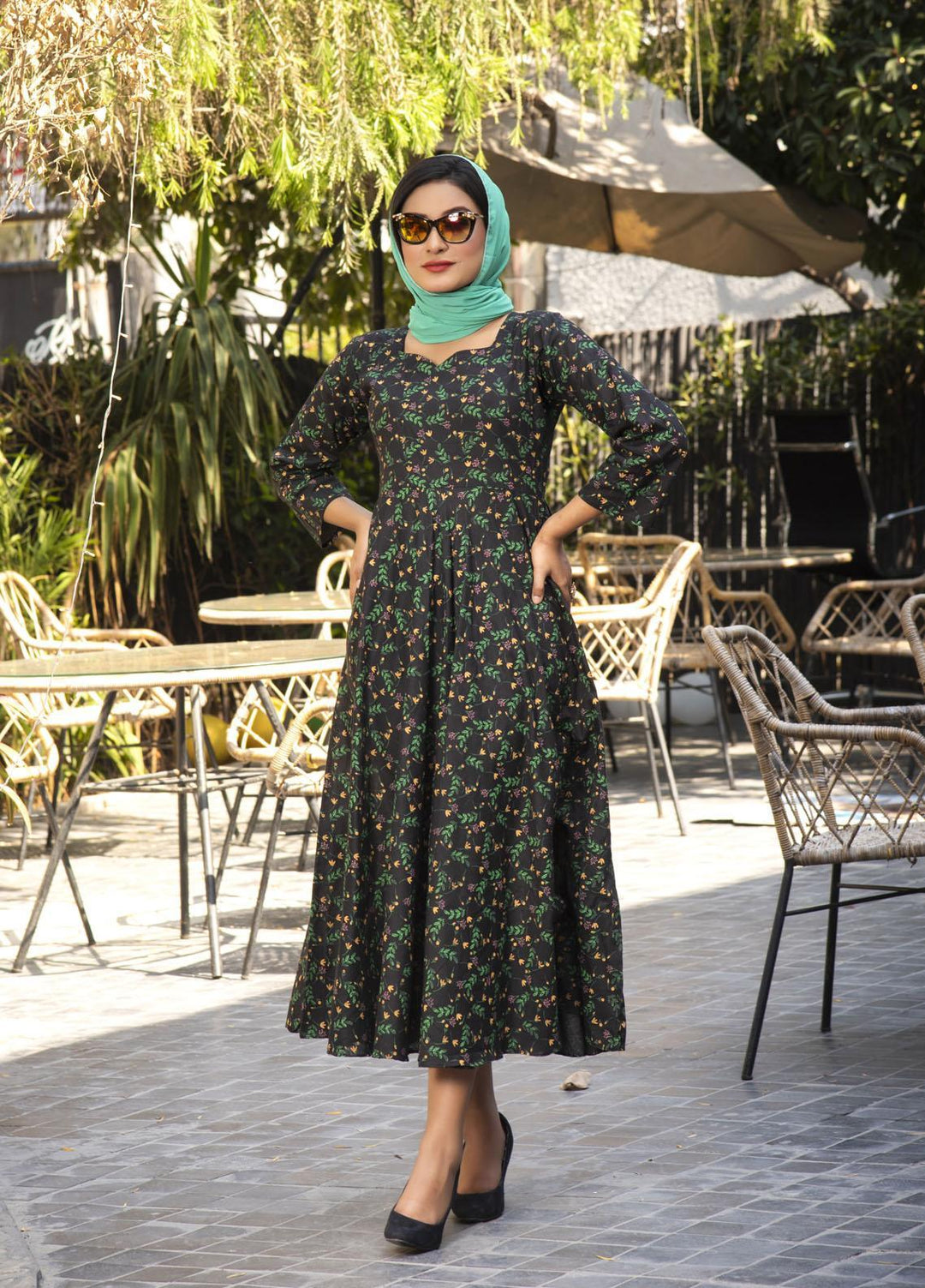 Nazmina Pret  Lawn Western Dress FR-600 SUMMER BLOOM