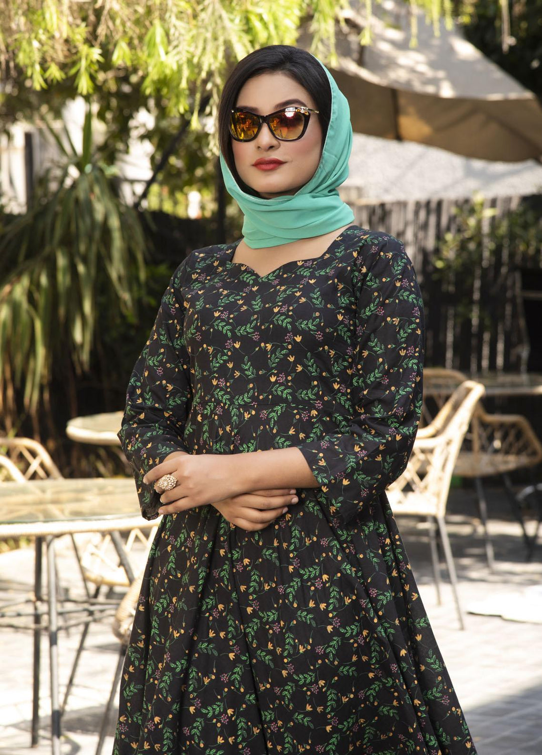 Nazmina Pret  Lawn Western Dress FR-600 SUMMER BLOOM
