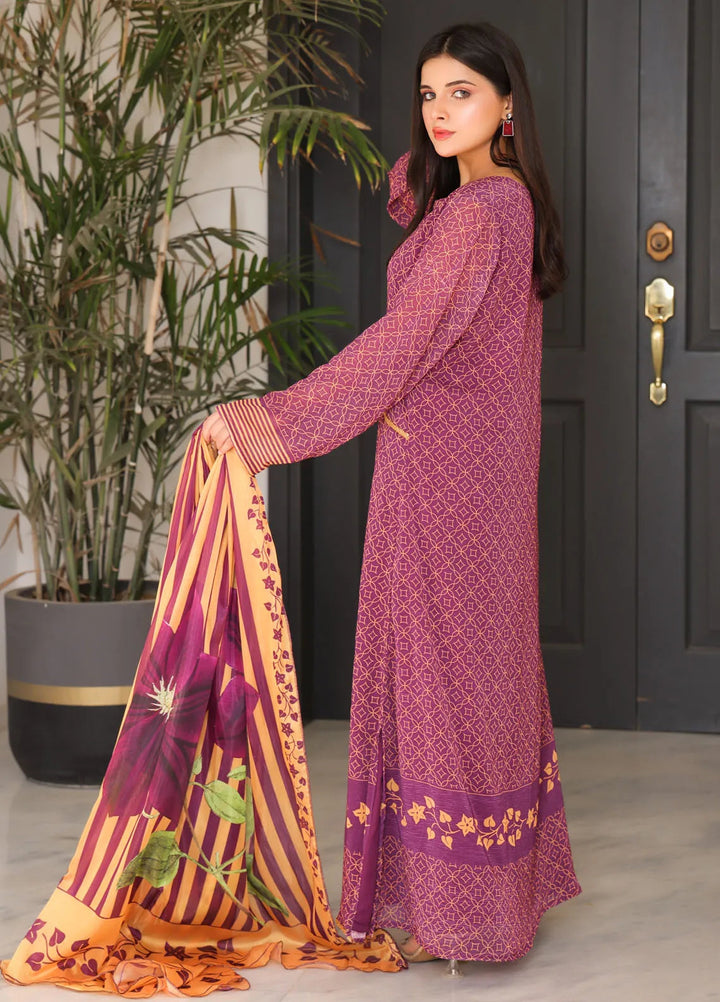 Nazmina Pret Casual Chiffon 2 Piece Frock FR-766