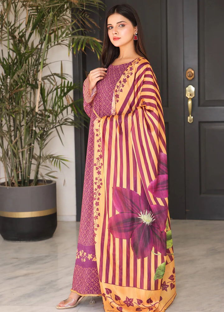 Nazmina Pret Casual Chiffon 2 Piece Frock FR-766